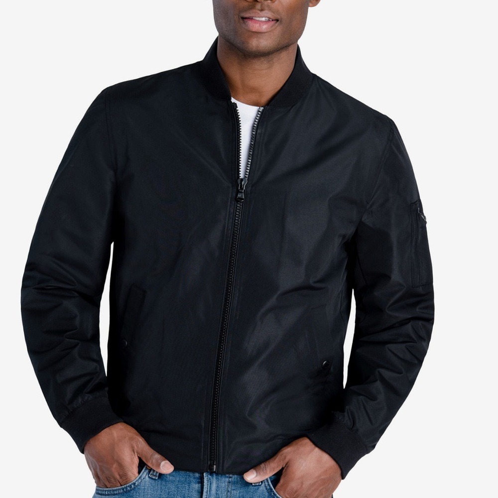 Michael Kors Black Men's Bomber Jacket